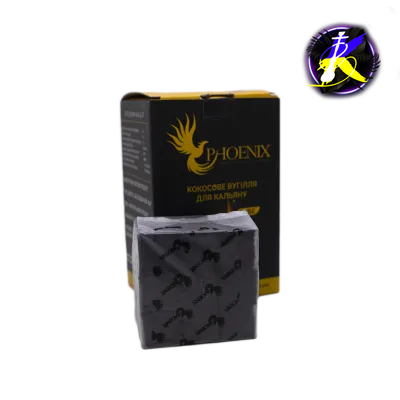 Кокосове вугілля для кальяну Phoenix (0,25 кг, 18 шт, р25, без коробки) 8874 - фото інтернет-магазина Кальянер