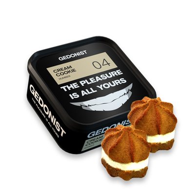 Тютюн Gedonist Cream cookie (Печень Крем, 200 г) 21947 - фото інтернет-магазина Кальянер
