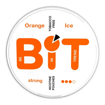 Снюс BIT Orange Ice 120 мг 846 - фото інтернет-магазина Кальянер