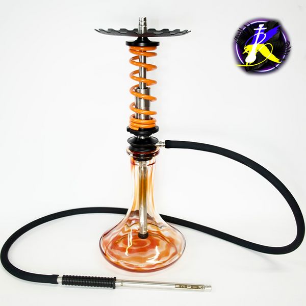 Кальян Trumpet Hookah Rider S Orange 57 см 4412 - фото интернет-магазина Кальянер